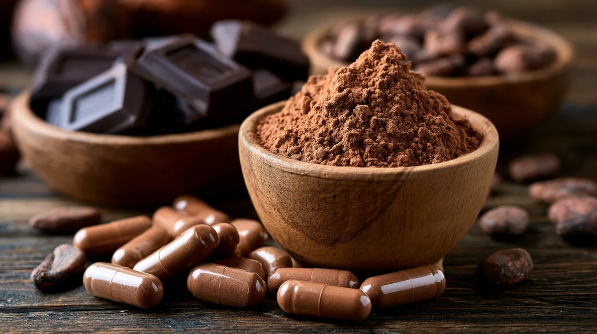 Gélules d'épicatéchine à base de cacao - bloqueur naturel de myostatine