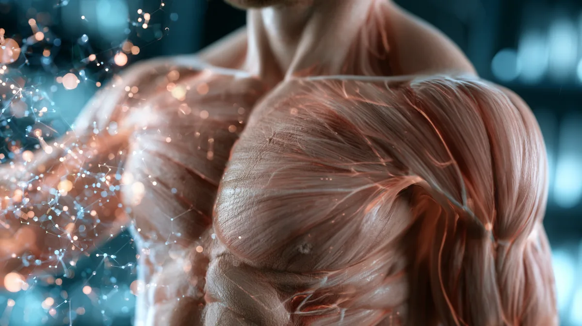 Muscles humains et inhibition de la myostatine par l'épicatéchine