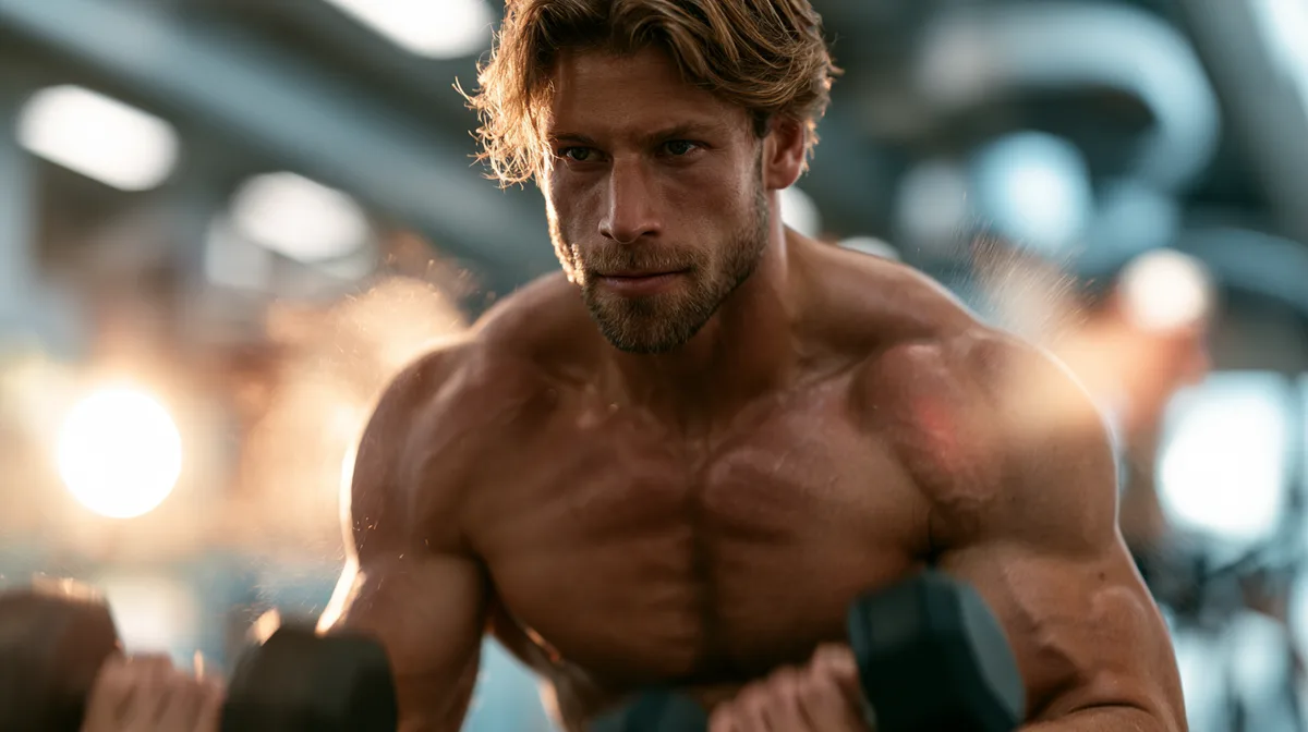 Entraînement aux haltères et épicatéchine pour la prise de muscle